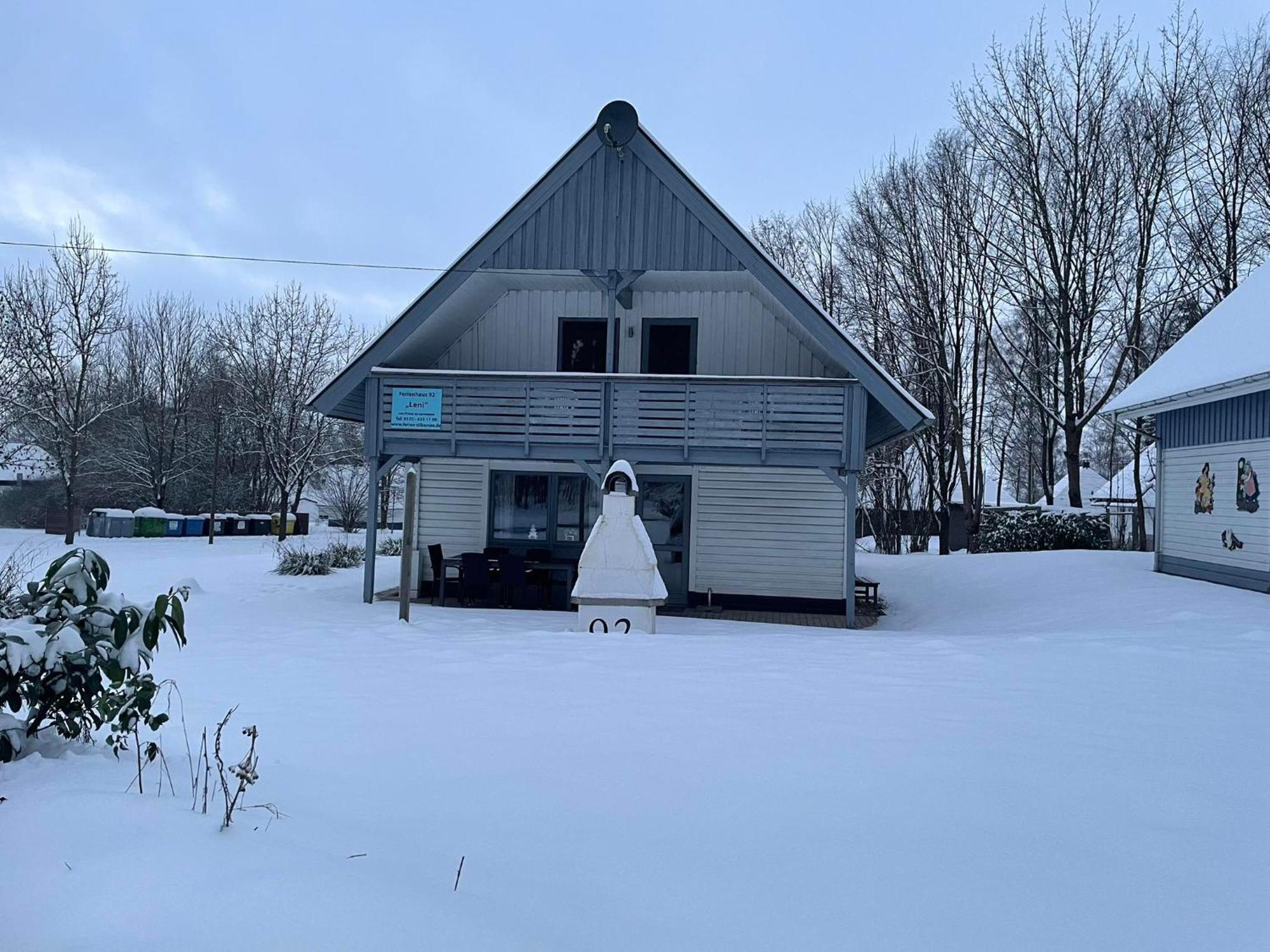 Ferienhaus Am Silbersee Leni Frielendorf Buitenkant foto
